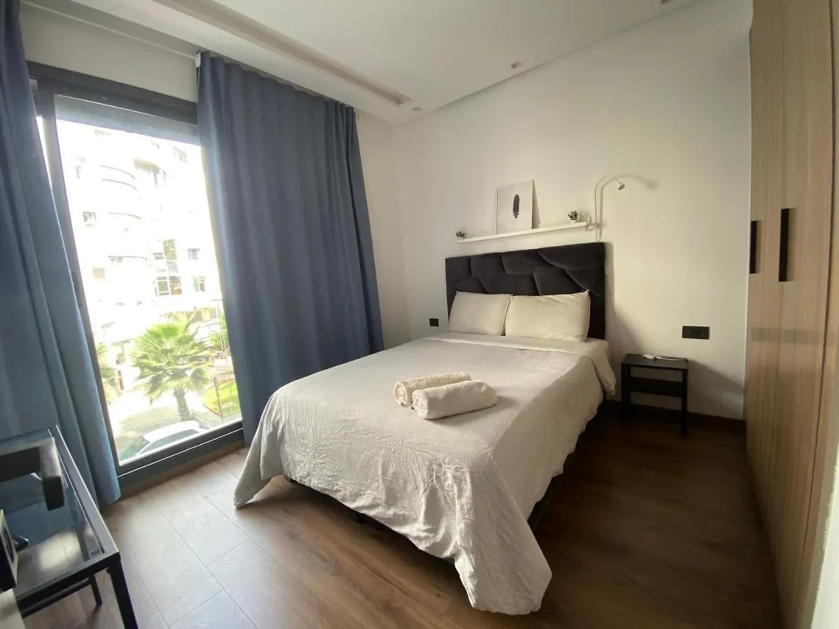 公寓 Lovely 1-Bedroom Rental Unit Near 2Mars/Habous 卡萨布兰卡