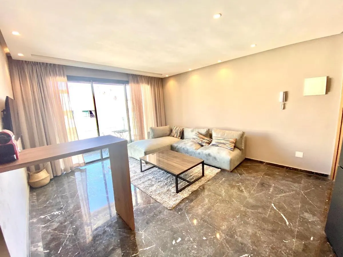 Lovely 1-Bedroom Rental Unit Near 2Mars/Habous 卡萨布兰卡
